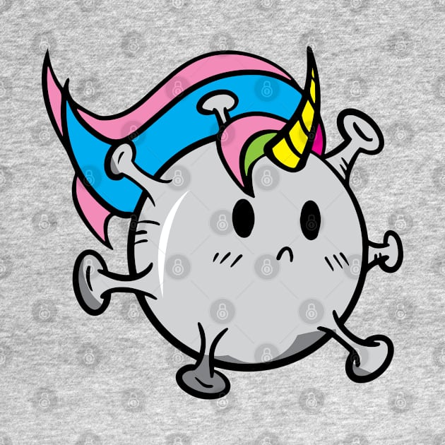 Virus boy unicorns  png cartoon png by Sabai Art